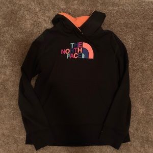 Black TheNorthFace Fleece Hoodie